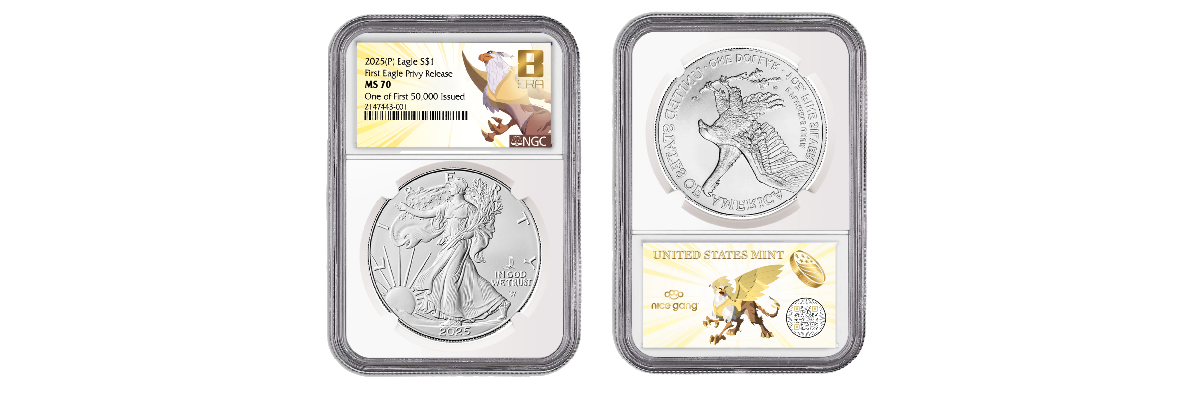 The Eighth Era American Silver Eagle.